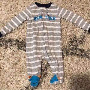 Little Brother Monster Footie